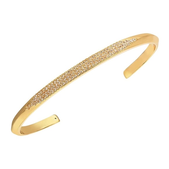 KATE SPADE • Gold Raise The Bar Cuff Bracelet - Picture 1 of 3